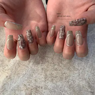 ネイル AERA nail shino🐱⸝꙳のネイルデザイン