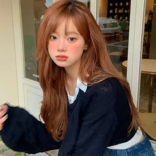 ロング カラー 💖札幌カラー 指名No.1💖玲奈のヘアスタイル