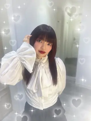 カラー 💖韓国ヘア/ハイト ーン💖mikotoのヘアスタイル