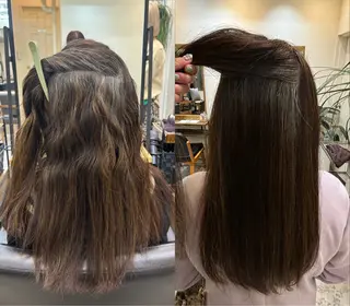 小山 綾奈 ロングカットのヘアスタイル