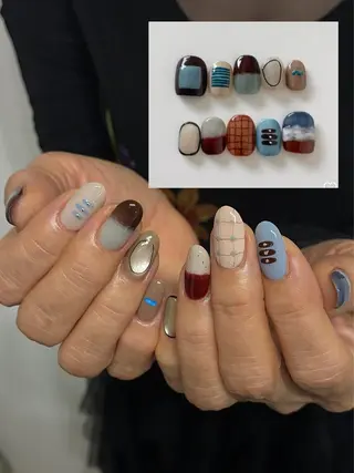 ネイル nail salon Lipine 新守山のネイルデザイン