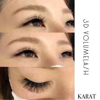マツエク・マツパ ★KAEDE★伊勢崎 【KARAT】のマツエク・マツパデザイン