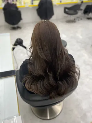 ミディアム カラー パーマ ヘアアレンジ メンズ キッズ 💖横浜ブリーチなし 💖MIHOのヘアスタイル