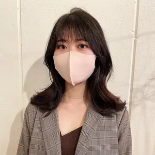 ミディアム 韓国ヘア🇰🇷 有田裕也のヘアスタイル