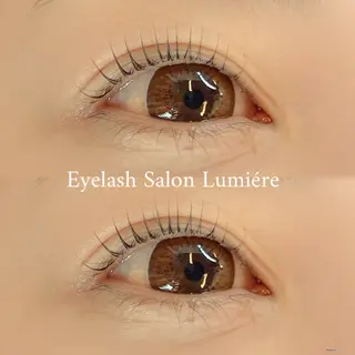 マツエク・マツパ Lumiére SAKURAのマツエク・マツパデザイン