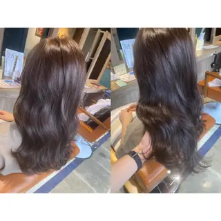 カラー 🐻結んで可愛い hair EMI🐻のヘアスタイル