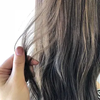 ロング カラー 菅沢 奈生のヘアスタイル