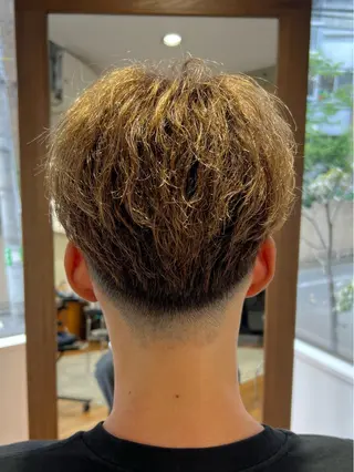 ショート メンズ メンズカット✂️ スキンフェード伊藤陸のヘアスタイル