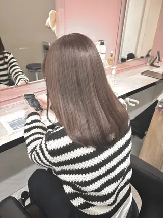 ロング カラー 💖艶と似合わせ💖 カラーカット💖のヘアスタイル