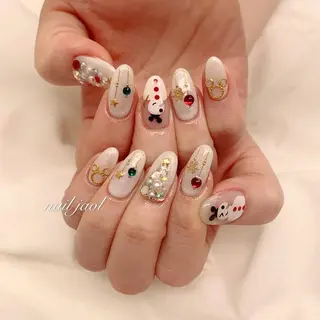 ミディアム nail jaol池袋店所属・ネイルJaol 池袋のネイルデザイン