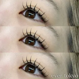 マツエク・マツパ ever tokyo 粕川のマツエク・マツパデザイン