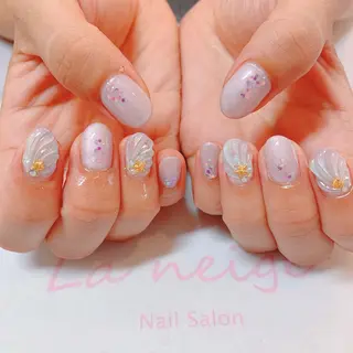 ネイル La neige* yuki 🐩🌙のネイルデザイン