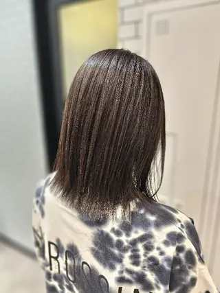 セミロング ヘアアレンジ カラー ✨艶髪✖癒し✨🍀 miyazawaのヘアスタイル