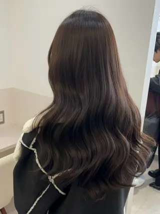 ロング aoi/韓国ヘア/ 透明感カラーのヘアスタイル