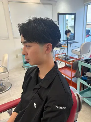 ショート メンズ 本間 颯太のヘアスタイル