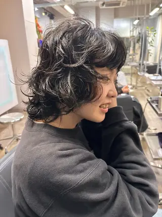ショート パーマ ボブとパーマの達人 /美容室難民の方是非のヘアスタイル