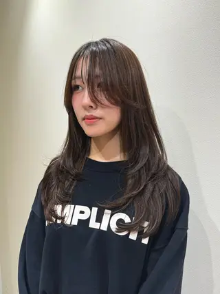 ロング ヘアアレンジ レイヤーカット🤍 RINAのヘアスタイル