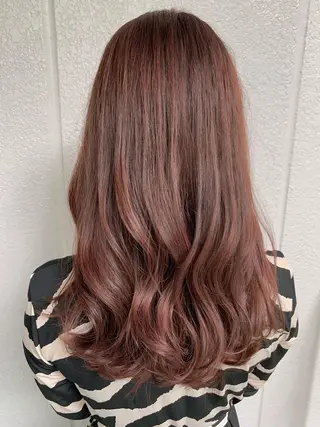 ロング カラー 💎赤み消しカラー 特化型デザイナー💎のヘアスタイル