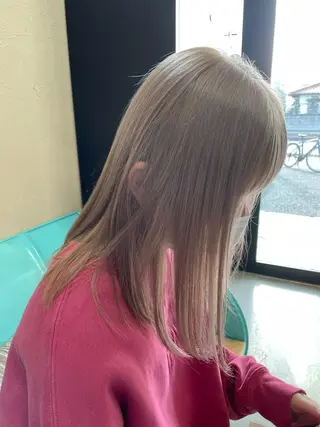 セミロング カラー メンズ韓国ヘア👹 KAJIのヘアスタイル