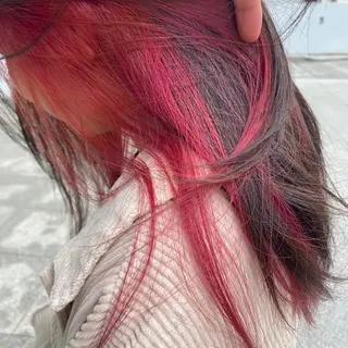 セミロング カラー ヘアアレンジ 【代表】 たき〜のヘアスタイル