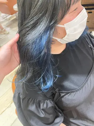 ミディアム カラー 清水　ちひろ ✄トップスタイリストのヘアスタイル