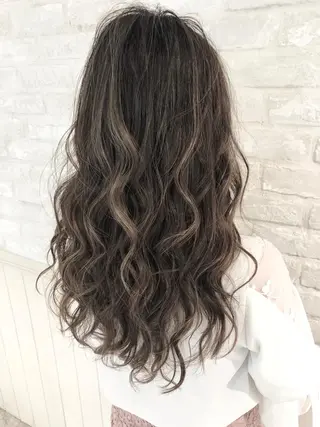セミロング 白井 秀太郎のヘアスタイル