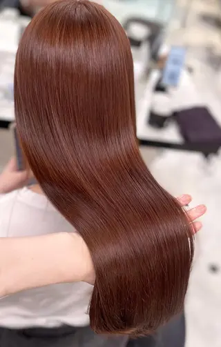 カラー 盛れる上質ワンホン ヘア🤍YUME🤍のヘアスタイル