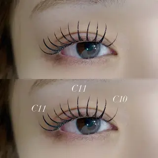 マツエク・マツパ EYELA YUKAのマツエク・マツパデザイン