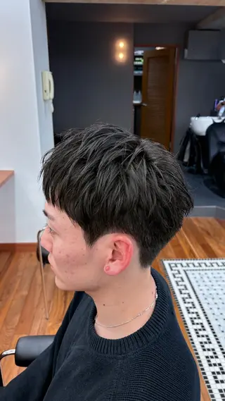 ショート メンズ メンズカット 髙橋創のヘアスタイル