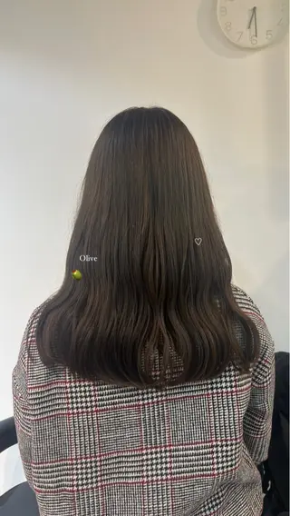 セミロング カラー 結菜 / portのヘアスタイル