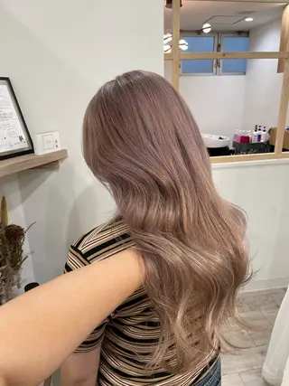 ロング カラー 韓国ヘア🇰🇷 FUMINAのヘアスタイル