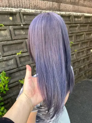 カラー エクステ/コスパ◎ /メンズ!白石宇由のヘアスタイル