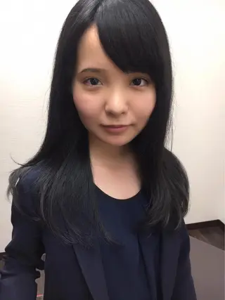 セミロング パーマ 髪質進化系へ 💇‍♀️Yasuのヘアスタイル