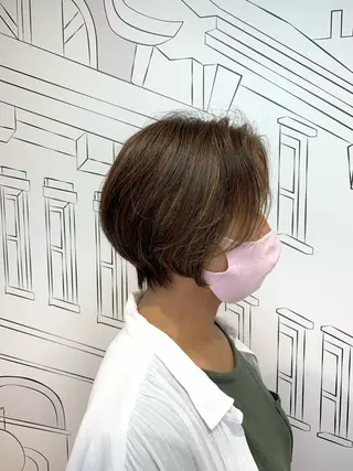 ショート 坪井 彰吾のヘアスタイル