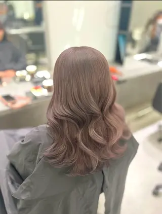 セミロング 髪質改善/レイヤー 兼折楓馬のヘアスタイル