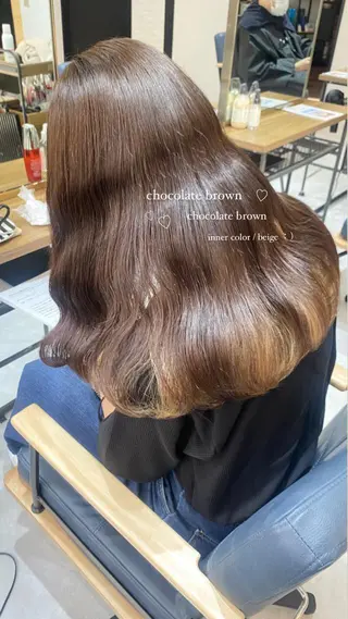 カラー 🌷柔らかクリーミー 🤍kirari🌷のヘアスタイル