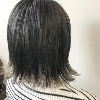 ミディアム カラー パーマ 上新庄NO1髪質改善 See.店長深田強のヘアスタイル