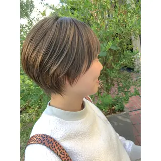 ショート カラー センスをお届けします 大谷将生infpのヘアスタイル