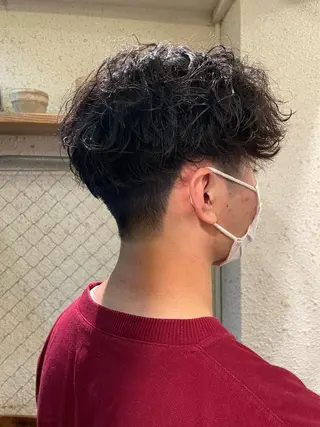 パーマ メンズ hazuki 🌝のヘアスタイル