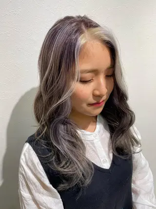 ロング カラー 坂井田 浩樹のヘアスタイル
