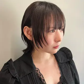 ショート 🐺立川のウルフ屋 さん🐺おかみ🐺のヘアスタイル