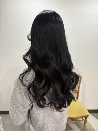ロング カラー 堀 のえかのヘアスタイル
