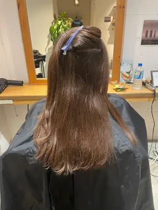 ミディアム 🌈新宿縮毛矯正 No.1 SORAのヘアスタイル