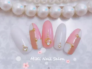 ネイル MiKi Nai池袋 長さだし得意のネイルデザイン