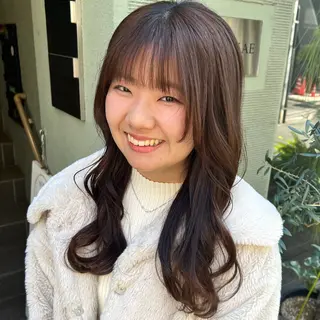 ロング カラー パーマ KIHO |Bond 三軒茶屋のヘアスタイル