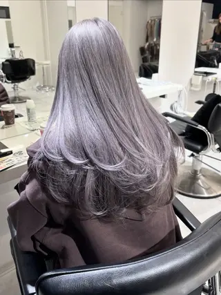 ロング カラー 🩶大人韓国ヘア 渋谷/Satsukiのヘアスタイル