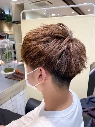 メンズ 前田 輝のヘアスタイル
