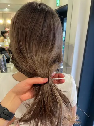 ロング カラー 🪞透け感&韓国ヘア 🪞honokaのヘアスタイル