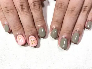 ネイル kiii.__ ✴︎*のネイルデザイン