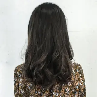 ロング カラー パーマ トミタ アツシのヘアスタイル